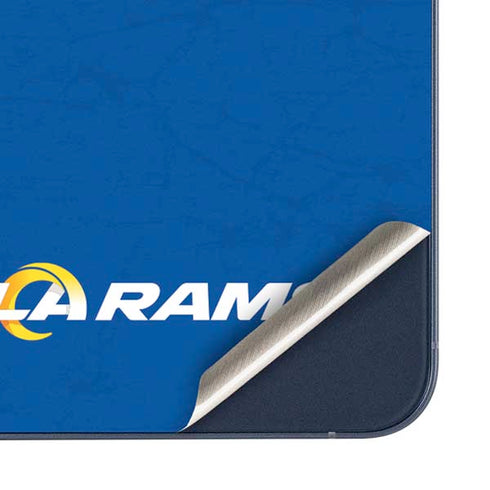 NFL Los Angeles Rams Distressed Galaxy A35 5G Skin