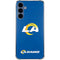 NFL Los Angeles Rams Distressed Galaxy A55 5G Clear Case