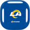 NFL Los Angeles Rams Distressed Galaxy Buds Live Skin