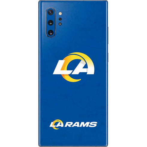 NFL Los Angeles Rams Distressed Galaxy Note 10 Plus Skin