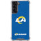 NFL Los Angeles Rams Distressed Galaxy S22 Clear Case