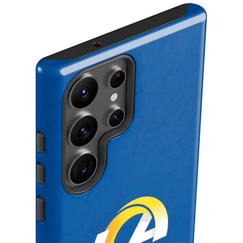 NFL Los Angeles Rams Distressed Galaxy S23 Ultra Pro Case