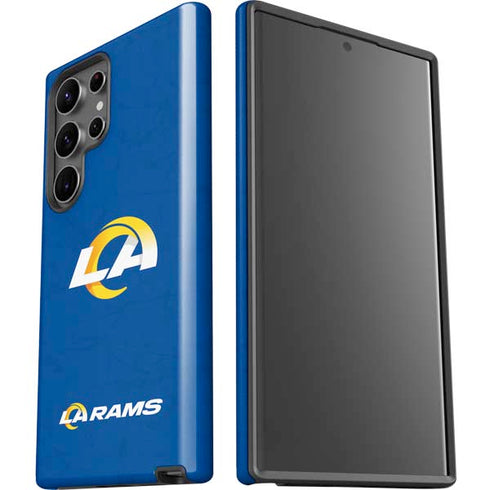 NFL Los Angeles Rams Distressed Galaxy S23 Ultra Pro Case