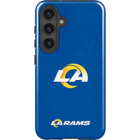 NFL Los Angeles Rams Distressed Galaxy S25 Impact Case