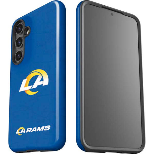 NFL Los Angeles Rams Distressed Galaxy S25 Impact Case