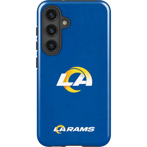 NFL Los Angeles Rams Distressed Galaxy S25 Plus Impact Case