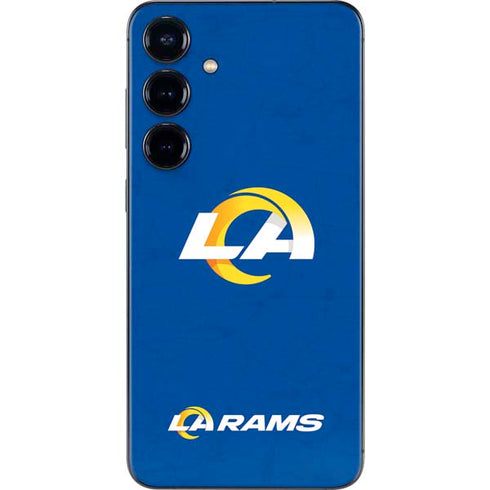 NFL Los Angeles Rams Distressed Galaxy S25 Plus Skin