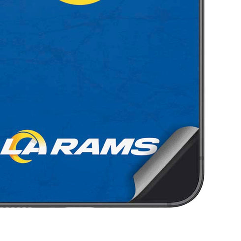 NFL Los Angeles Rams Distressed Galaxy S24 Skin