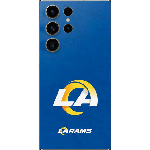 NFL Los Angeles Rams Distressed Galaxy S24 Ultra Skin