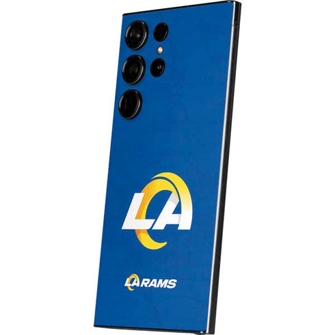 NFL Los Angeles Rams Distressed Galaxy S24 Ultra Skin