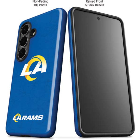 NFL Los Angeles Rams Distressed Galaxy S26 Impact Case