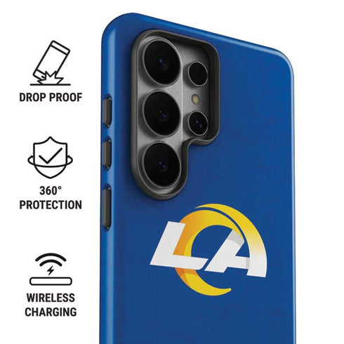 NFL Los Angeles Rams Distressed Galaxy S26 Ultra Impact Case