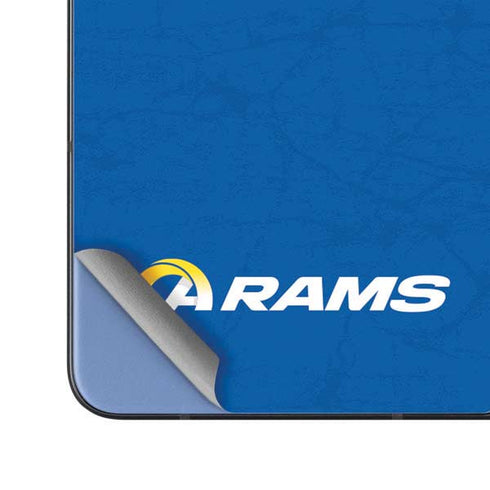 NFL Los Angeles Rams Distressed Galaxy Z Fold5 5G Skin