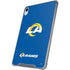NFL Los Angeles Rams Distressed iPad 11th Gen (2025) Clear Case