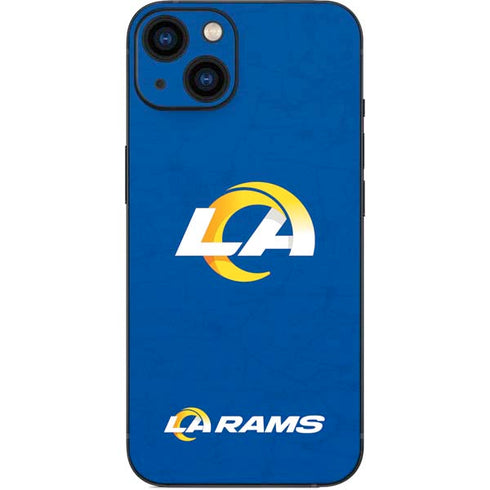 NFL Los Angeles Rams Distressed iPhone Skins