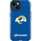 NFL Los Angeles Rams Distressed iPhone 15 Impact Case