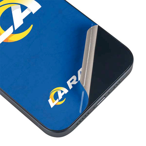 NFL Los Angeles Rams Distressed iPhone 15 Skin