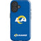 NFL Los Angeles Rams Distressed iPhone 16 Impact Case