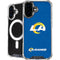 NFL Los Angeles Rams Distressed iPhone 16 MagSafe Case