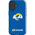 NFL Los Angeles Rams Distressed iPhone 16 Plus Impact Case