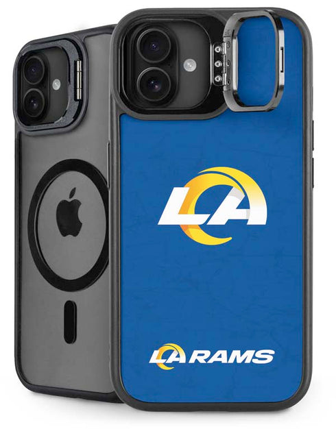 NFL Los Angeles Rams Distressed iPhone 16 Plus Kickstand Case