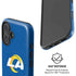 NFL Los Angeles Rams Distressed iPhone 16 Plus Magsafe Impact Case