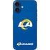 NFL Los Angeles Rams Distressed iPhone 16 Plus Skin