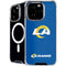 NFL Los Angeles Rams Distressed iPhone 16 Pro MagSafe Case