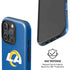 NFL Los Angeles Rams Distressed iPhone 16 Pro Max Magsafe Impact Case