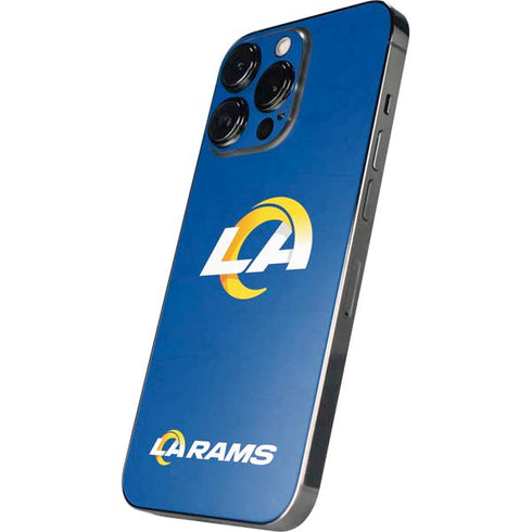 NFL Los Angeles Rams Distressed iPhone 16 Pro Max Skin