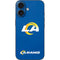 NFL Los Angeles Rams Distressed iPhone 16 Skin