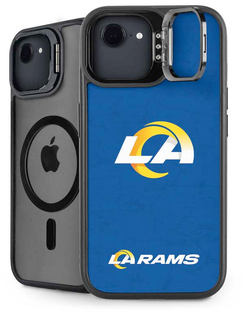 NFL Los Angeles Rams Distressed iPhone 16e Kickstand Case