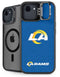 NFL Los Angeles Rams Distressed iPhone 16e Kickstand Case