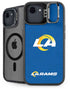 NFL Los Angeles Rams Distressed iPhone 16e Kickstand Case