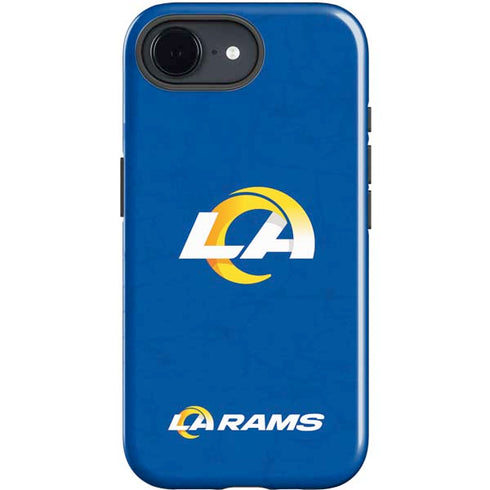 NFL Los Angeles Rams Distressed iPhone 16e Impact Case