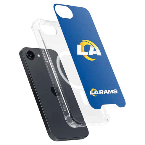 NFL Los Angeles Rams Distressed iPhone 16e MagSafe Case