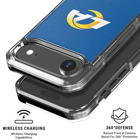 NFL Los Angeles Rams Distressed iPhone 17 Air MagSafe Case