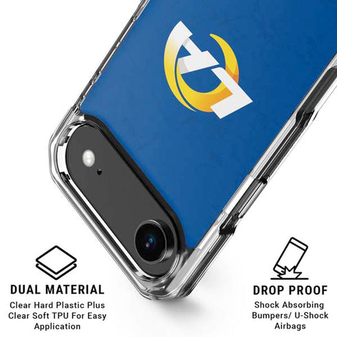 NFL Los Angeles Rams Distressed iPhone 17 Air MagSafe Case