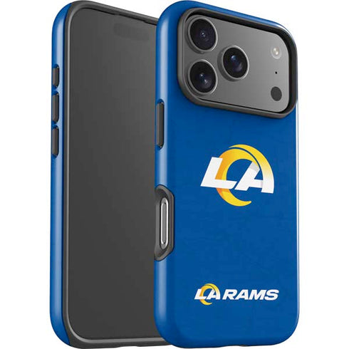 NFL Los Angeles Rams Distressed iPhone 17 Pro Impact Case