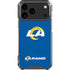 NFL Los Angeles Rams Distressed iPhone 17 Pro Max Clear Case