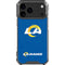 NFL Los Angeles Rams Distressed iPhone 18 Pro Max Clear Case