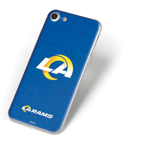 NFL Los Angeles Rams Distressed iPhone 8 Skin