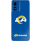 NFL Los Angeles Rams Distressed Moto G Play 4G (2024) Skin