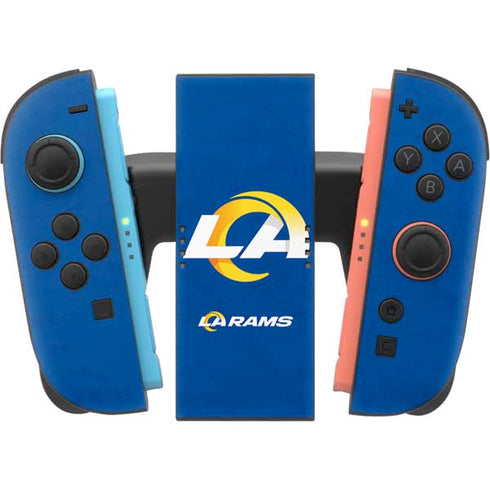 NFL Los Angeles Rams Distressed Nintendo Switch 2 (2025) Joy-Con Controller Skin