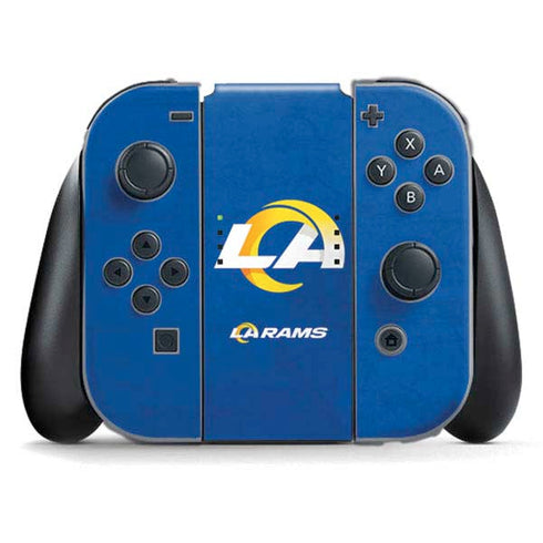 NFL Los Angeles Rams Distressed Nintendo Skins