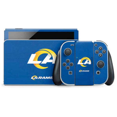 NFL Los Angeles Rams Distressed Nintendo Skins