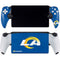 NFL Los Angeles Rams Distressed PlayStation Portal Remote Player Skin
