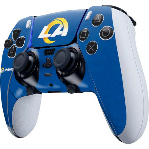 NFL Los Angeles Rams Distressed PS5 DualSense Edge Pro Controller Skin