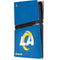 NFL Los Angeles Rams Distressed PS5 Pro Console Skin