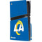NFL Los Angeles Rams Distressed PS5 Pro Disk Console Skin